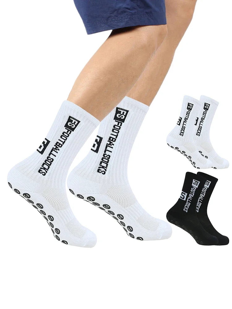 Meias Antiderrapantes para Futebol  - Pacote com 6 pares - FS