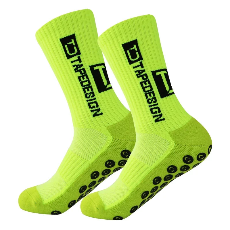 Meias Antiderrapantes para Futebol  - Pacote com 6 pares - TD