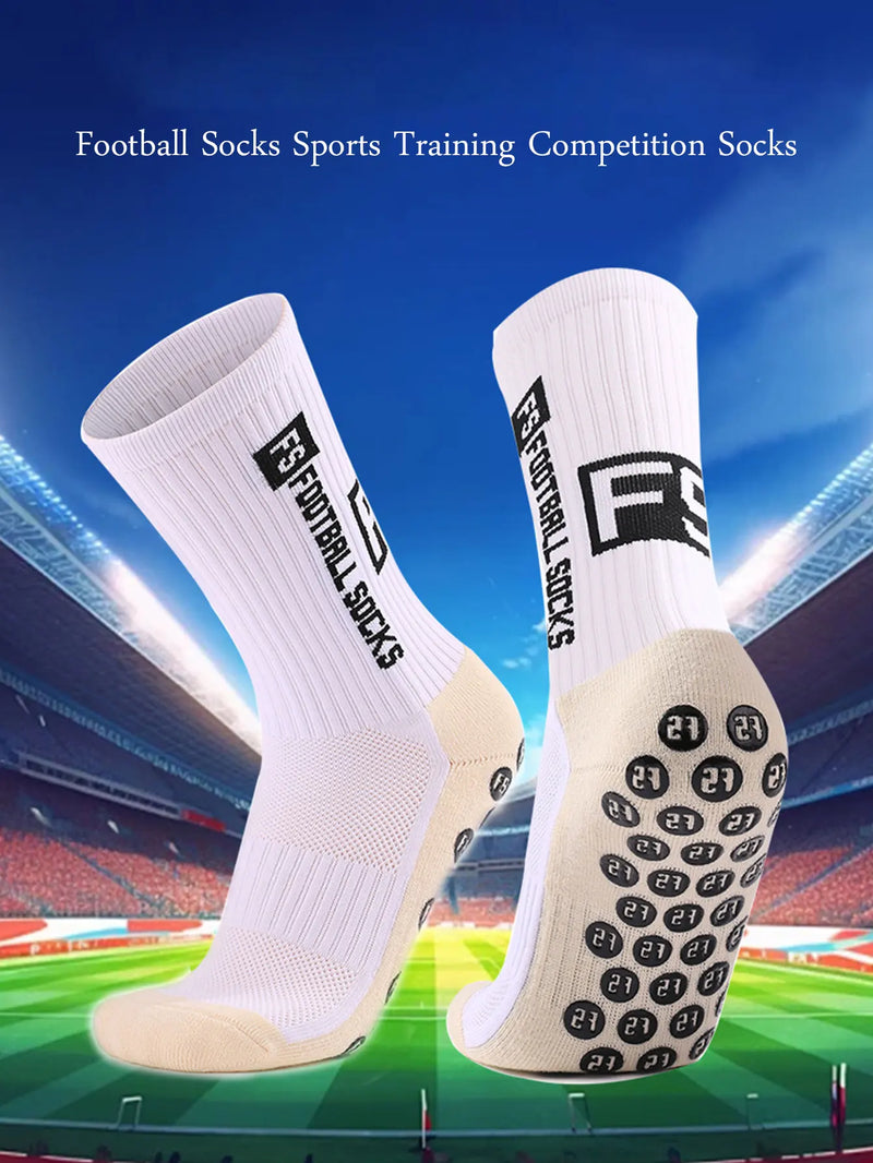 Meias Antiderrapantes para Futebol  - Pacote com 4 pares - FS