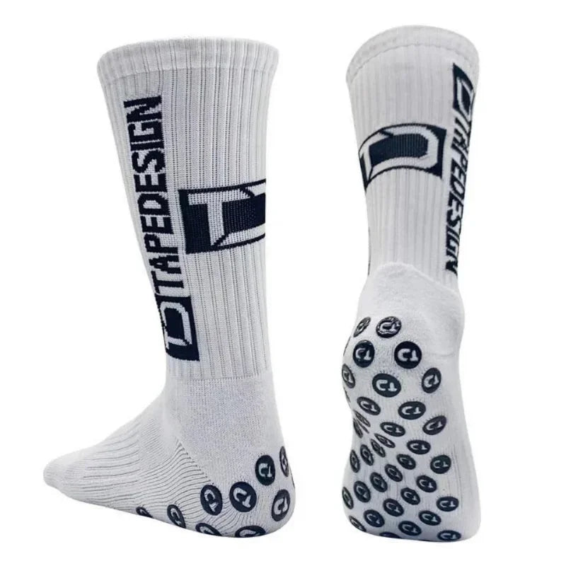 Meias Antiderrapantes para Futebol  - Pacote com 6 pares - TD