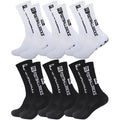 Meias Antiderrapantes para Futebol  - Pacote com 6 pares - FS