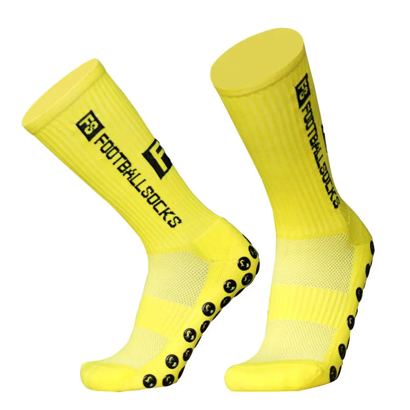 Meias Antiderrapantes para Futebol  - Pacote com 3 Pares ou Individual - FS