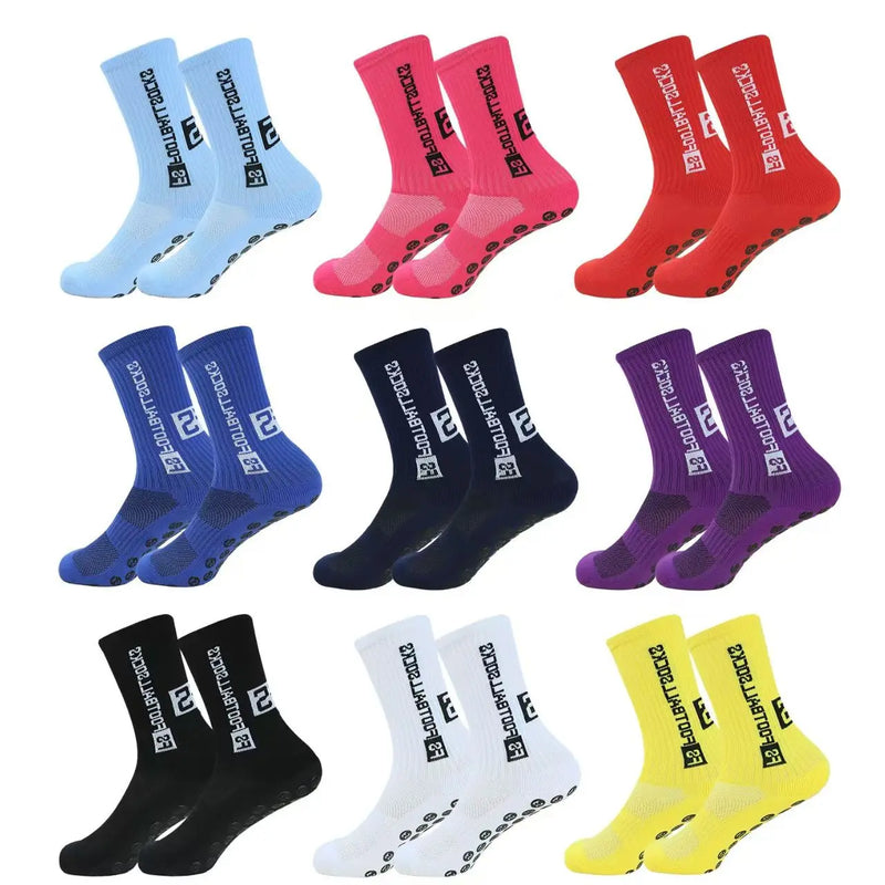 Meias Antiderrapantes para Futebol  - Pacote com 3 Pares ou Individual - FS