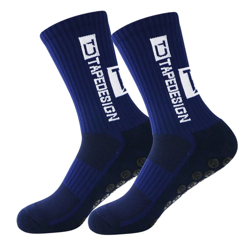 Meias Antiderrapantes para Futebol  - Pacote com 6 pares - TD