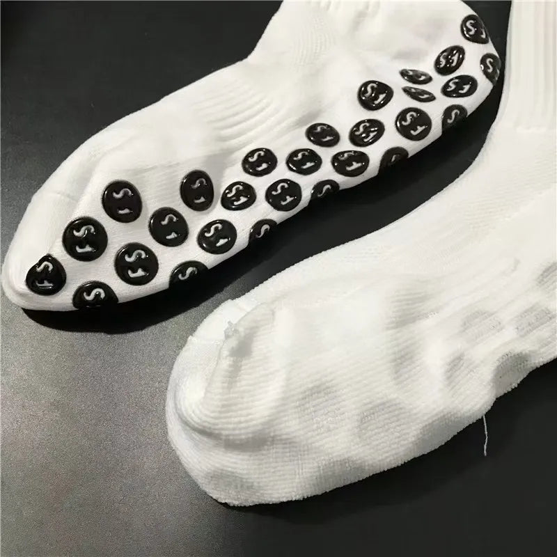 Meias Antiderrapantes para Futebol  - Pacote com 3 Pares ou Individual - FS