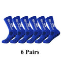 Meias Antiderrapantes para Futebol  - Pacote com 6 pares - TD