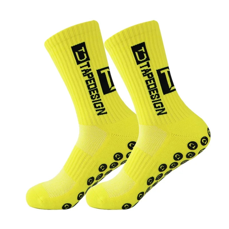 Meias Antiderrapantes para Futebol  - Pacote com 6 pares - TD