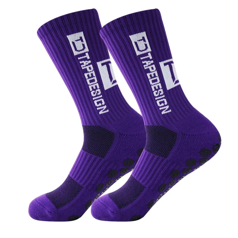 Meias Antiderrapantes para Futebol  - Pacote com 6 pares - TD