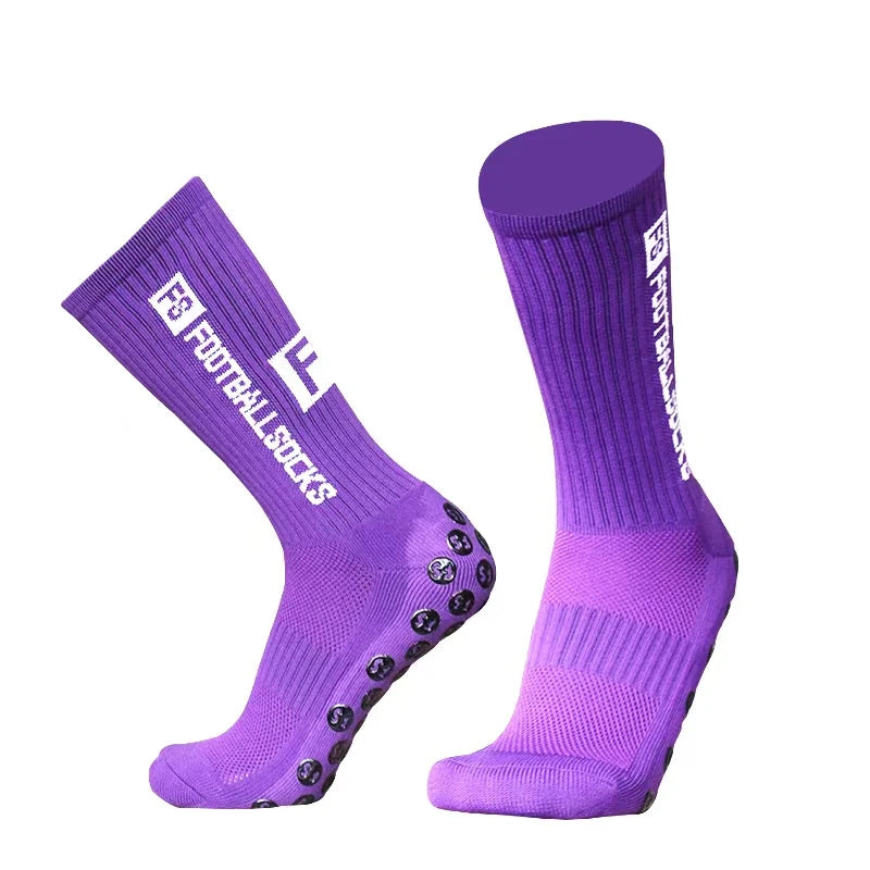 Meias Antiderrapantes para Futebol  - Pacote com 3 Pares ou Individual - FS