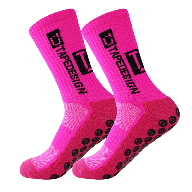 Meias Antiderrapantes para Futebol  - Pacote com 6 pares - TD