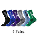Meias Antiderrapantes para Futebol  - Pacote com 6 pares - TD