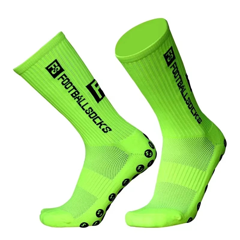Meias Antiderrapantes para Futebol  - Pacote com 3 Pares ou Individual - FS