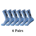 Meias Antiderrapantes para Futebol  - Pacote com 6 pares - TD
