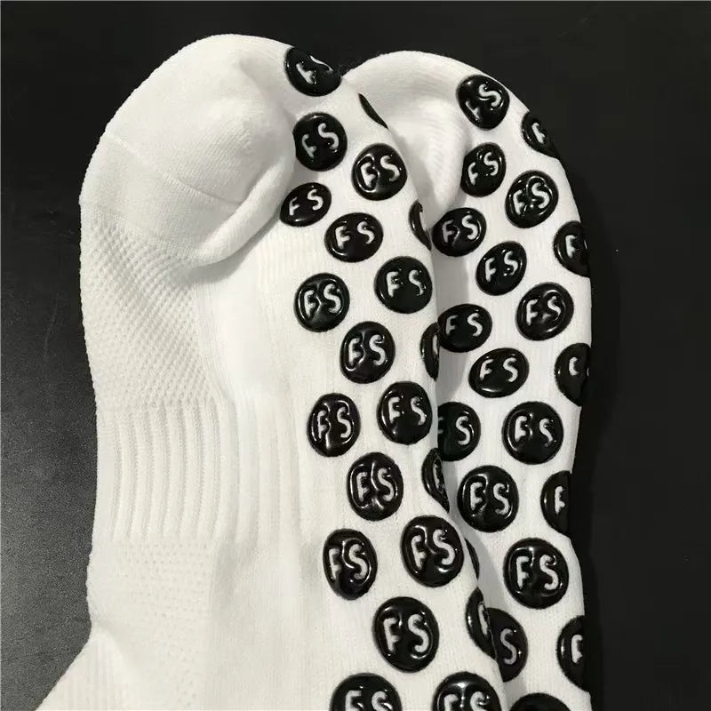 Meias Antiderrapantes para Futebol  - Pacote com 3 Pares ou Individual - FS
