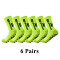 Meias Antiderrapantes para Futebol  - Pacote com 6 pares - TD