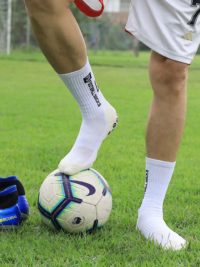 Meias Antiderrapantes para Futebol  - Pacote com 4 pares - FS