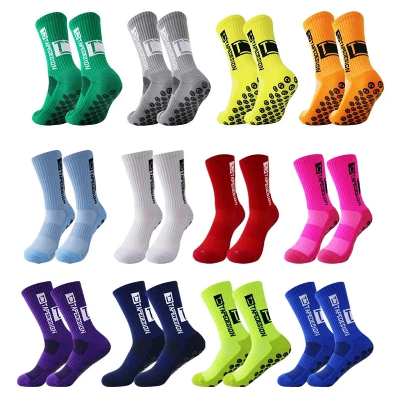 Meias Antiderrapantes para Futebol  - Pacote com 6 pares - TD