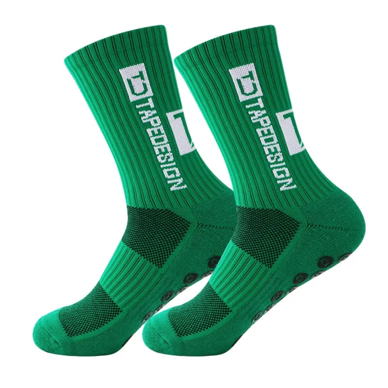 Meias Antiderrapantes para Futebol  - Pacote com 6 pares - TD