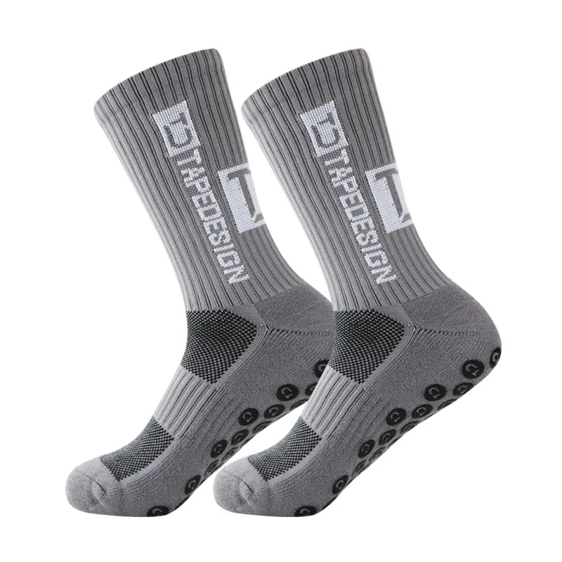 Meias Antiderrapantes para Futebol  - Pacote com 6 pares - TD