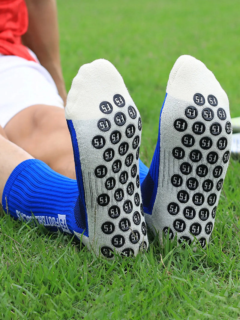 Meias Antiderrapantes para Futebol  - Pacote com 4 pares - FS