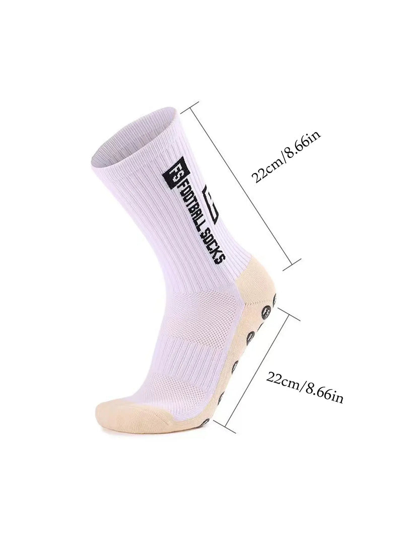Meias Antiderrapantes para Futebol  - Pacote com 4 pares - FS