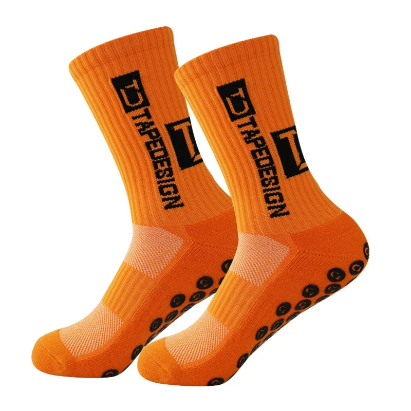 Meias Antiderrapantes para Futebol  - Pacote com 6 pares - TD